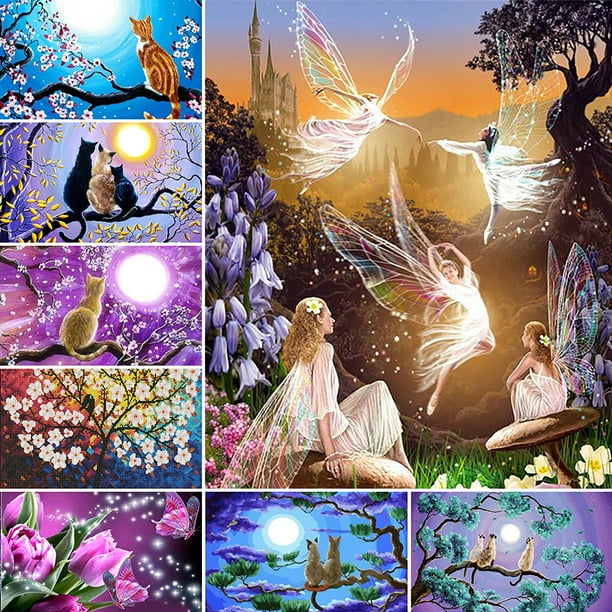 Full Drill Landscape Art 5D Diamond Painting Cross Stitch Embroidery Decor Kits Full Drill Landscape Art 5D Diamond Painting Cross Stitch Embroidery Decor Kits